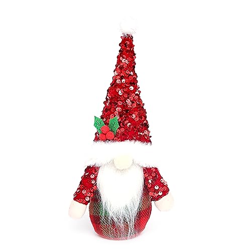 SEAYACK Plüsch gesichtslos für handgemachte skandinavische gesichtslose für Tisch und Kürbis für Zuhause, Weihnachten, Party, Tab von SEAYACK