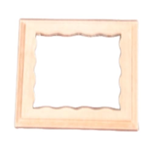 SEAYACK Realistisches Holz Zakka Realistische Pretend Play Display Bilderrahmen Modell Spielzeug für 1:12 Puppenhaus SEAYACK Realistisches Holz Zakka Realistische Pretend Play Display Bilderrahmen Modell Spielzeug für 1:12 Puppenhaus von SEAYACK