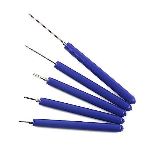 SEAYACK Schlitznadelstift-Set, Kunsthandwerk, für Kartenherstellung und 5 verschiedene Größen für Quilling-Schlitzwerkzeuge SEAYACK Schlitznadelstift-Set, Kunsthandwerk, für Kartenherstellung und 5 verschiedene Größen für Quilling-Schlitzwerkzeuge von SEAYACK
