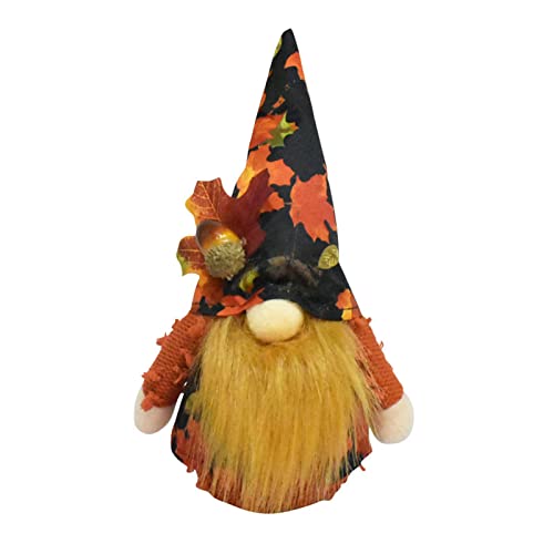 SEAYACK Schöne Thanksgiving-Dekoration, Rudolf für lange Rudolf-Design, handgefertigte Zwergfigur für Ernte, Ornam von SEAYACK