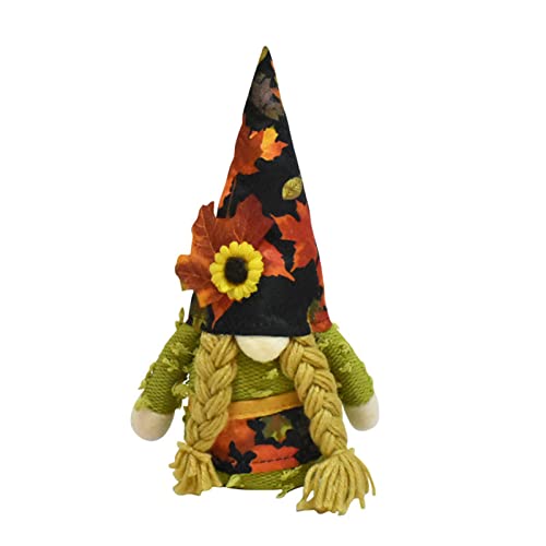 SEAYACK Schöne Thanksgiving-Dekoration, Rudolf für lange Rudolf-Design, handgefertigte Zwergfigur für Ernte, Ornam von SEAYACK