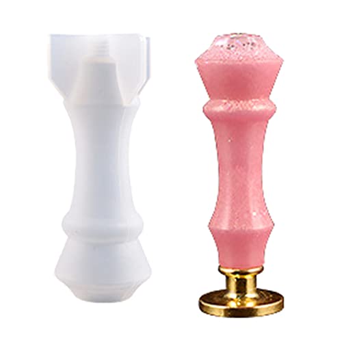 SEAYACK Siegelwachs-Löffel-Griff-Form, Scrapbooking, Stempel-Griff, Spalte, Epoxid-Gussform für Scrapbooking, Stempel-Griff SEAYACK Siegelwachs-Löffel-Griff-Form, Scrapbooking, Stempel-Griff, Spalte, Epoxid-Gussform für Scrapbooking, Stempel-Griff von SEAYACK