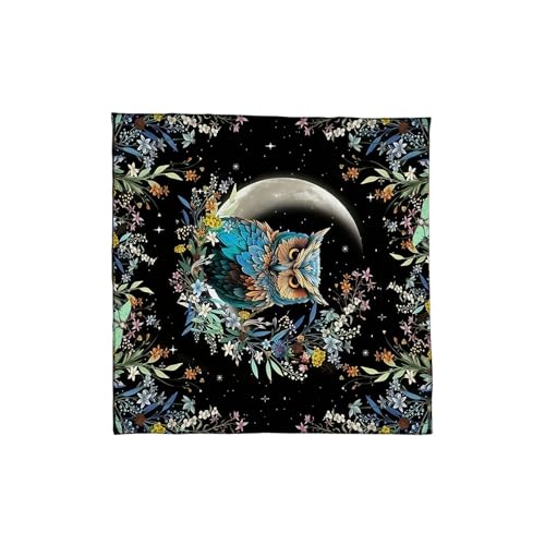 SEAYACK Tarots Tischdecke Altars Stoff Sonnenmond/Eule Astrologie Tischdecke Gottesart Wandperson Wanddekoration Altäre Tarots Karte SEAYACK Tarots Tischdecke Altars Stoff Sonnenmond/Eule Astrologie Tischdecke Gottesart Wandperson Wanddekoration Altäre Tarots Karte von SEAYACK