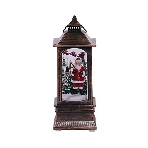 SEAYACK Weihnachtliche Vintage-Lampe, LED-Licht, Dekoration, Ornament, Zubehör für Zuhause, Esstisch, Dekoration von SEAYACK