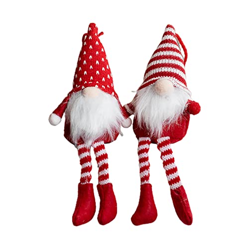 SEAYACK Weihnachtliches Set mit 2 Stück, für Puppen, Hochzeit, Geburtstag, Dekoration, Festival, Urlaub, Party, Dekoration von SEAYACK