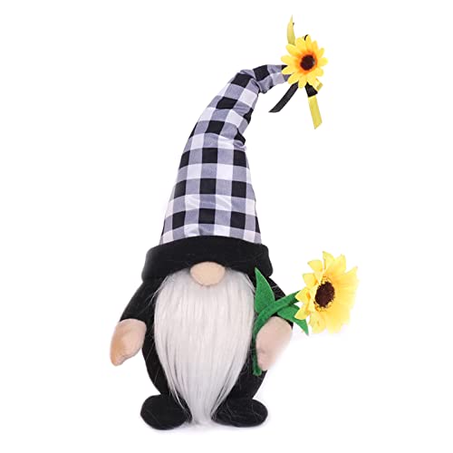 SEAYACK Zwergen-Ornamente, gestufte Tablett-Dekorationen, Plüsch, schwedische Nisse für Zuhause, Küche, Dekoration von SEAYACK