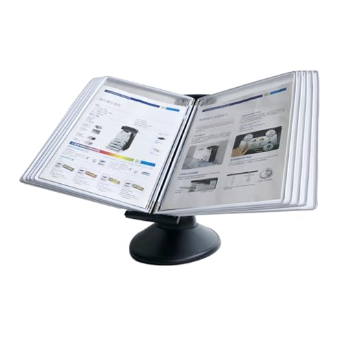Schreibtisch-Organizer mit 10 Fächern, Dokumenten-Präsentationsmappe mit leicht zu ladender Tasche, für Lager, Labor Schreibtisch-Organizer mit 10 Fächern, Dokumenten-Präsentationsmappe mit leicht zu ladender Tasche, für Lager, Labor von SEAYACK