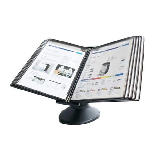Schreibtisch-Organizer mit 10 Fächern, Dokumenten-Präsentationsmappe mit leicht zu ladender Tasche, für Lager, Labor Schreibtisch-Organizer mit 10 Fächern, Dokumenten-Präsentationsmappe mit leicht zu ladender Tasche, für Lager, Labor von SEAYACK