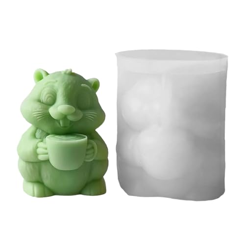 Silikon Crafting Formen Realistische Groundhog Figuren Schimmel von SEAYACK