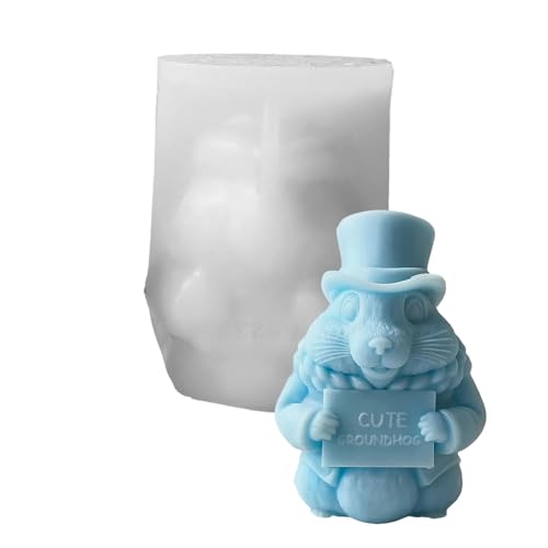 Silikon Crafting Formen Realistische Groundhog Figuren Schimmel von SEAYACK