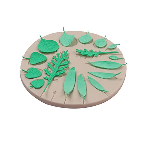 Silikon-Fondantformen, Silikonformen, Schokoladenkuchen, für Rand, Dekoration, Gadgets, Backzubehör, Blätterform 2 Silikon-Fondantformen, Silikonformen, Schokoladenkuchen, für Rand, Dekoration, Gadgets, Backzubehör, Blätterform 2 von SEAYACK