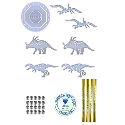 Silikonformen für Dinosaurier, Glocken, Schlüsselanhänger, Anhänger, Ornamente, Epoxidharz, Handwerk Silikonformen für Dinosaurier, Glocken, Schlüsselanhänger, Anhänger, Ornamente, Epoxidharz, Handwerk von SEAYACK