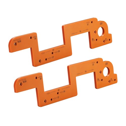 Stabile Schalter, Öffnungsschablone, Router, Eckvorrichtungen, tragbares Zubehör für Holzbearbeitung mit Mehrzweck-Designs, Schranktür von SEAYACK