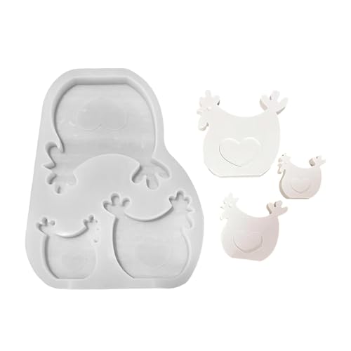 Tiere Silikonformen Hühner Kerzen Epoxidharzformen Handgefertigte Hühnerpflastern Gussformen Hühner Hühnchen Silikon Ornament Epoxidharz Harz von SEAYACK