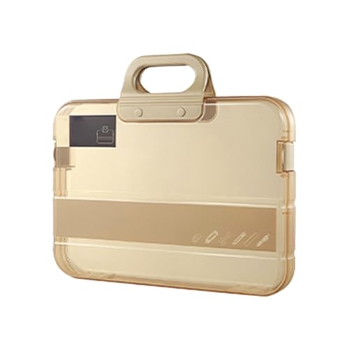 Tragbare Aktenbox Transparenter Bleistift für Etui Ordner mit Schloss Statio Tragbare Aktenbox Transparenter Bleistift für Etui Ordner mit Schloss Statio von SEAYACK