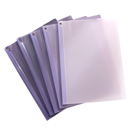 Transparente Dokumentenhüllen mit langer Klemme, Dokumententestpapier-Organizer, große Kapazität, Aktenordner für Sutdent Lehrer, 5 Stück Transparente Dokumentenhüllen mit langer Klemme, Dokumententestpapier-Organizer, große Kapazität, Aktenordner für Sutdent Lehrer, 5 Stück von SEAYACK