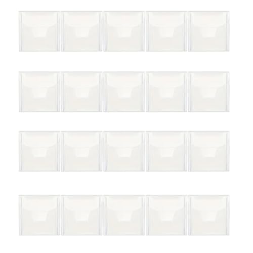Transparente Dokumentenumschläge, Karten-Umschläge, 10,2 x 10,2 cm, 17,8 x 12,7 cm, 14,9 x 19,1 cm, 24,1 x 17,8 cm, wasserabweisend, 20 Stück Transparente Dokumentenumschläge, Karten-Umschläge, 10,2 x 10,2 cm, 17,8 x 12,7 cm, 14,9 x 19,1 cm, 24,1 x 17,8 cm, wasserabweisend, 20 Stück von SEAYACK