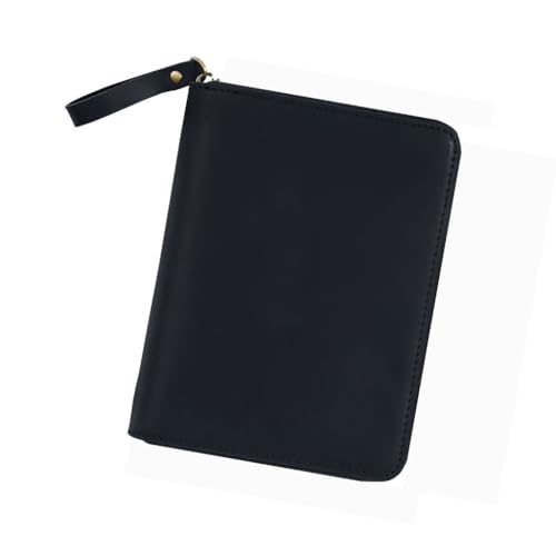 Vintage-Ledereinband mit Reißverschluss für 8,9 x 14,9 cm große Taschenfeld-Notizblöcke, Leder-Tagebuch-Schutzhülle Vintage-Ledereinband mit Reißverschluss für 8,9 x 14,9 cm große Taschenfeld-Notizblöcke, Leder-Tagebuch-Schutzhülle von SEAYACK