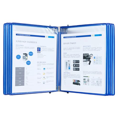 Wand-Referenz-Organizer mit 10 Fächern und leicht zu ladender Tasche für Lager, Werkstatt, Labor Wand-Referenz-Organizer mit 10 Fächern und leicht zu ladender Tasche für Lager, Werkstatt, Labor von SEAYACK