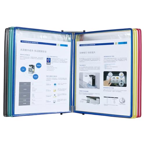 Wand-Referenz-Organizer mit 10 Fächern und leicht zu ladender Tasche für Lager, Werkstatt, Labor Wand-Referenz-Organizer mit 10 Fächern und leicht zu ladender Tasche für Lager, Werkstatt, Labor von SEAYACK