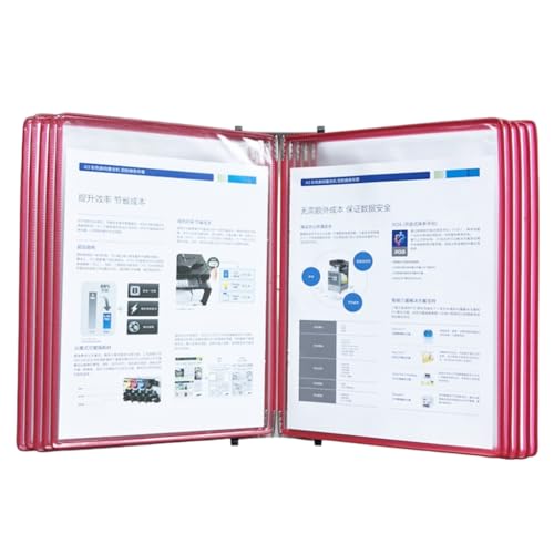 Wand-Referenz-Organizer mit 10 Fächern und leicht zu ladender Tasche für Lager, Werkstatt, Labor Wand-Referenz-Organizer mit 10 Fächern und leicht zu ladender Tasche für Lager, Werkstatt, Labor von SEAYACK