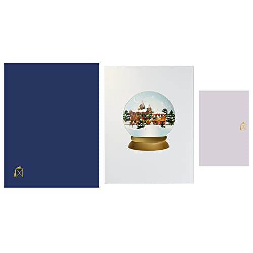 Weihnachtskarte, handgefertigt, 3D-Motiv, beweglicher Zug, einzigartige Grußkarte für Karte mit Umschlagkarten Weihnachtskarte, handgefertigt, 3D-Motiv, beweglicher Zug, einzigartige Grußkarte für Karte mit Umschlagkarten von SEAYACK
