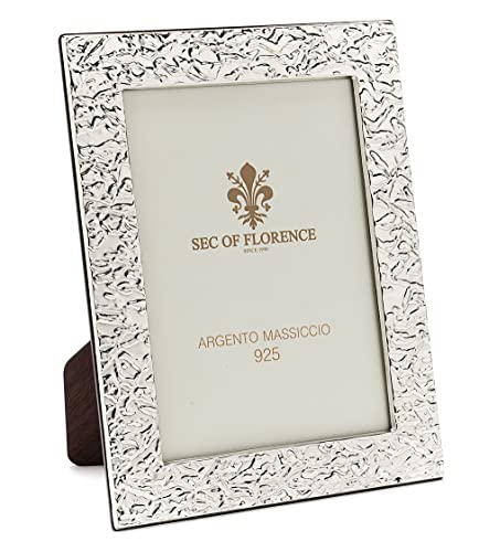 SEC OF FLORENCE 13x18 Massiver Sterling Silber 925er gestempelter Fotorahmen Bilderrahmen mit Rückseite aus Mahagoni-Holz 7215/13x18 SEC OF FLORENCE 13x18 Massiver Sterling Silber 925er gestempelter Fotorahmen Bilderrahmen mit Rückseite aus Mahagoni-Holz 7215/13x18 von SEC OF FLORENCE