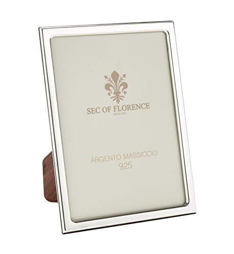 SEC OF FLORENCE 13x18 Massiver Sterling Silber 925er gestempelter Fotorahmen Bilderrahmen mit Rückseite aus Mahagoni-Holz 7341/13x18 SEC OF FLORENCE 13x18 Massiver Sterling Silber 925er gestempelter Fotorahmen Bilderrahmen mit Rückseite aus Mahagoni-Holz 7341/13x18 von SEC OF FLORENCE