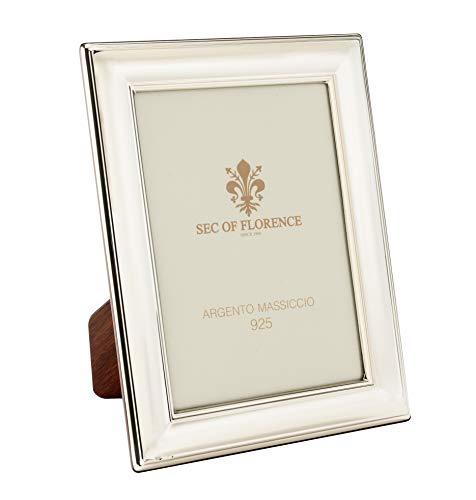 SEC OF FLORENCE 15x20 Massiver Sterling Silber 925er gestempelter Fotorahmen Bilderrahmen mit Rückseite aus Mahagoni-Holz 7201/15x20 SEC OF FLORENCE 15x20 Massiver Sterling Silber 925er gestempelter Fotorahmen Bilderrahmen mit Rückseite aus Mahagoni-Holz 7201/15x20 von SEC OF FLORENCE