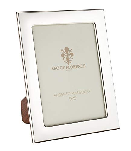 SEC OF FLORENCE 15x20 Massiver Sterling Silber 925er gestempelter Fotorahmen Bilderrahmen mit Rückseite aus Mahagoni-Holz 7344/15x20 SEC OF FLORENCE 15x20 Massiver Sterling Silber 925er gestempelter Fotorahmen Bilderrahmen mit Rückseite aus Mahagoni-Holz 7344/15x20 von SEC OF FLORENCE
