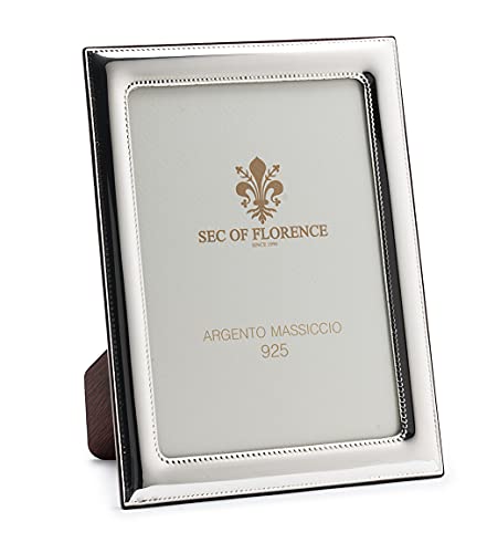 SEC OF FLORENCE 18x24 Massiver Sterling Silber 925er gestempelter Fotorahmen Bilderrahmen mit Rückseite aus Mahagoni-Holz 7308/18x24 SEC OF FLORENCE 18x24 Massiver Sterling Silber 925er gestempelter Fotorahmen Bilderrahmen mit Rückseite aus Mahagoni-Holz 7308/18x24 von SEC OF FLORENCE