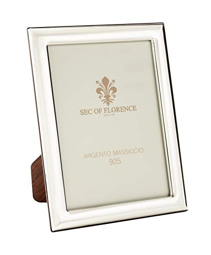 SEC OF FLORENCE 18x24 Massiver Sterling Silber 925er gestempelter Fotorahmen Bilderrahmen mit Rückseite aus Mahagoni-Holz 7310/18x24 SEC OF FLORENCE 18x24 Massiver Sterling Silber 925er gestempelter Fotorahmen Bilderrahmen mit Rückseite aus Mahagoni-Holz 7310/18x24 von SEC OF FLORENCE