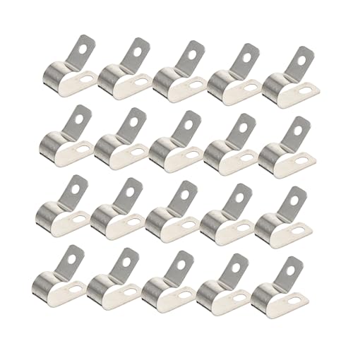 20Stücke R Kabel Klemmen Kabelfixierschnallen Installieren für Organisierte Kabellösungen 20Stücke R Kabel Klemmen Kabelfixierschnallen Installieren für Organisierte Kabellösungen von SECFOU