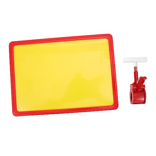 SECFOU 1 Satz Preisetiketten Halter mit Clip Wiederverwendbar und Praktisch für Werbung für Supermärkte Geschäfte und Verkaufsaktionen SECFOU 1 Satz Preisetiketten Halter mit Clip Wiederverwendbar und Praktisch für Werbung für Supermärkte Geschäfte und Verkaufsaktionen von SECFOU