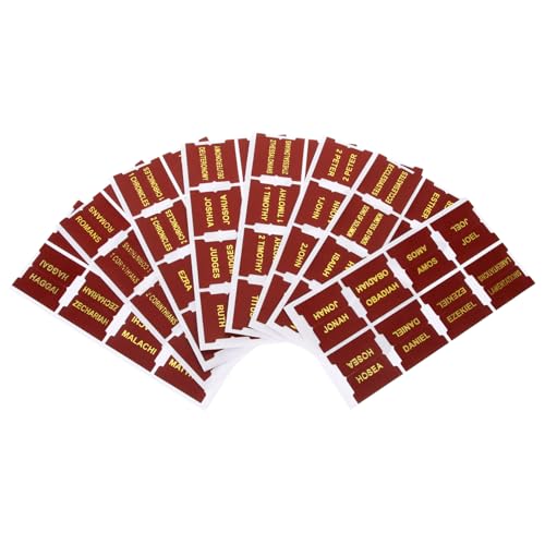 SECFOU 1 Set Bibel Index, Bibel Aufkleber, Index Tabs, Bibel Etiketten, Bibel Tabs, Bibel Zubehör, Bibel Buch Tabs, Seiten Tabs, Bibel Zubehör, Damen Tabs Für Bibel, Seiten Tabs Für SECFOU 1 Set Bibel Index, Bibel Aufkleber, Index Tabs, Bibel Etiketten, Bibel Tabs, Bibel Zubehör, Bibel Buch Tabs, Seiten Tabs, Bibel Zubehör, Damen Tabs Für Bibel, Seiten Tabs Für von SECFOU