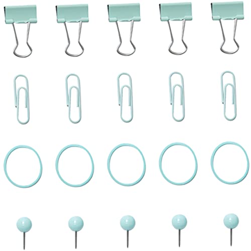 SECFOU 1 Set Pinnwand Reißnägel, Büroklammern Aus Metall, Bürobedarf, Ordnerklammern, Multifunktions Ordnerklammern, Büroklammern, Clips Mit Langem, Kleine Reißnägel, Reißnägel Aus von SECFOU