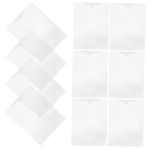 SECFOU 10 Stück Transparenter Papierhalter, Durchsichtiger Aktenhalter, Durchsichtiger Dokumentenschutz, Dokumentenaufbewahrungstasche, Einfache Dokumentenordner, Tragbare Papiertüte, SECFOU 10 Stück Transparenter Papierhalter, Durchsichtiger Aktenhalter, Durchsichtiger Dokumentenschutz, Dokumentenaufbewahrungstasche, Einfache Dokumentenordner, Tragbare Papiertüte, von SECFOU