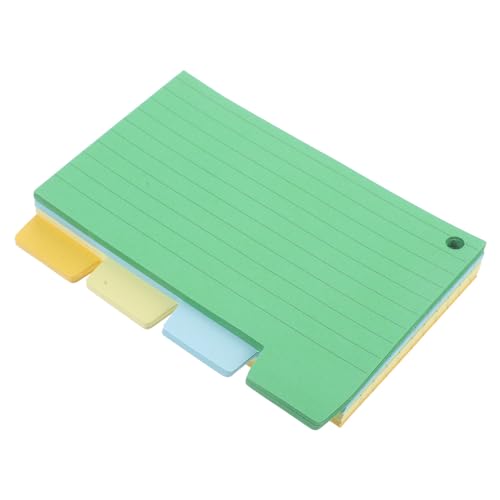 SECFOU 100 Blatt Kleines Notizpapier, Multifunktionales Notizpapier, Nachrichtenpapier, Kleiner Schulnotizblock, Einzigartige Notizblöcke, Papier Lernkarten, Dicke Papier Notizblöcke, von SECFOU