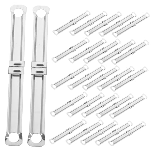 SECFOU 100 Stück Metall Bindeklammern Doppel Buchbinder Clips Ergonomisch Leicht Vielseitig für Büro Schule Scrapbook Lose Ordner SECFOU 100 Stück Metall Bindeklammern Doppel Buchbinder Clips Ergonomisch Leicht Vielseitig für Büro Schule Scrapbook Lose Ordner von SECFOU