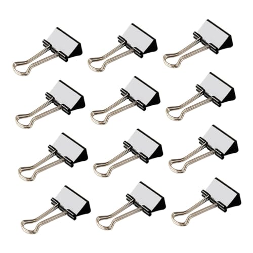 SECFOU 12 Stück Teiliges Metall Clip für Zeichnungen Langlebig Stabile Büroklammern Vielseitig Einsetzbar zum Organisieren und Präsentieren von Kunstwerken Fotos Dokumenten SECFOU 12 Stück Teiliges Metall Clip für Zeichnungen Langlebig Stabile Büroklammern Vielseitig Einsetzbar zum Organisieren und Präsentieren von Kunstwerken Fotos Dokumenten von SECFOU