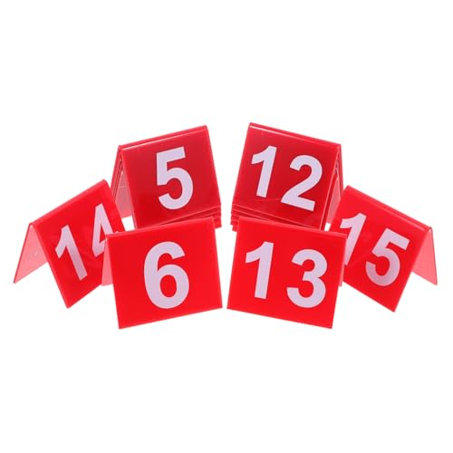 SECFOU 15 Stück Acryl Nummernschild Tischnummern Für Hochzeiten Wiederverwendbare Nummernmarkierungen Kompakte Nummernmarkierungen Hochzeitstisch Mittelstück Dekoration SECFOU 15 Stück Acryl Nummernschild Tischnummern Für Hochzeiten Wiederverwendbare Nummernmarkierungen Kompakte Nummernmarkierungen Hochzeitstisch Mittelstück Dekoration von SECFOU