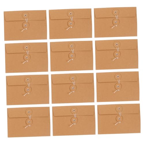 SECFOU 20 Stück Drahtwickel Aufbewahrungstasche, Aktenmappe, Umschläge, Umschlagordner, Umschlag, Aktenordner, Aktenordner, Umschlag, Lange Umschläge, Kraftpapierumschläge, Kleine SECFOU 20 Stück Drahtwickel Aufbewahrungstasche, Aktenmappe, Umschläge, Umschlagordner, Umschlag, Aktenordner, Aktenordner, Umschlag, Lange Umschläge, Kraftpapierumschläge, Kleine von SECFOU