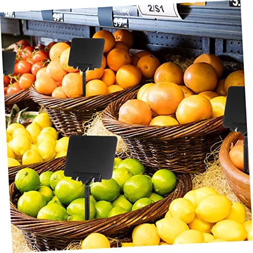SECFOU 3 STÜCKE Preisschildhalter Wiederbeschreibbar für Obst Gemüse Praktischer Etikettenhalter Clip Vielseitiges Display Rack für Supermarkt Einzelhandel und Werbeaktionen SECFOU 3 STÜCKE Preisschildhalter Wiederbeschreibbar für Obst Gemüse Praktischer Etikettenhalter Clip Vielseitiges Display Rack für Supermarkt Einzelhandel und Werbeaktionen von SECFOU