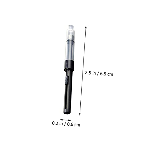 SECFOU 30 Stück Teiliges Push Pull Tintenabsorber Füllfederhalter Tintenfüllassistent Leichtes Robustes Tintenaufnahmegerät für Schule und Büro SECFOU 30 Stück Teiliges Push Pull Tintenabsorber Füllfederhalter Tintenfüllassistent Leichtes Robustes Tintenaufnahmegerät für Schule und Büro von SECFOU