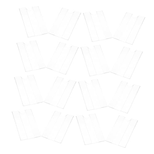 SECFOU 30 Stück Transparente Preisschildhalter für Supermarkt Einzelhandel Selbstklebend zur und Produktanzeige Installieren Vielseitig Einsetzbar von SECFOU