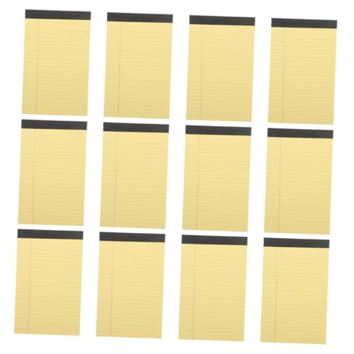 SECFOU 50 Blatt Legal Pads Linierte Notizblöcke mit Breitem Randbereich Einfach Abreißbares Papier Tragbare Schreibblöcke für Büro Studium und Unterwegs Gelbe College Notizblätter SECFOU 50 Blatt Legal Pads Linierte Notizblöcke mit Breitem Randbereich Einfach Abreißbares Papier Tragbare Schreibblöcke für Büro Studium und Unterwegs Gelbe College Notizblätter von SECFOU