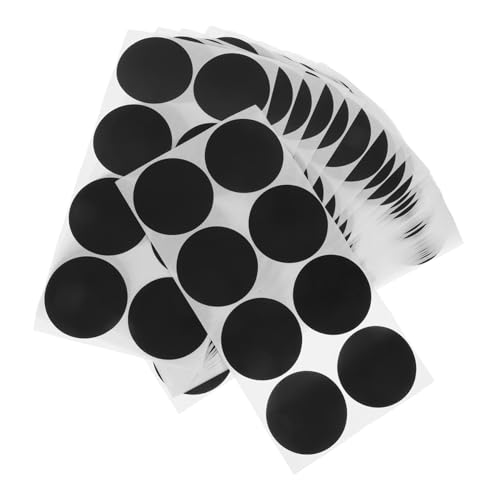 SECFOU 50 Blatt Schwarze Runde Aufkleber Selbstklebend Handschriftlich Beschreibbar Vielseitige Markierungspunkte für Büro Schule Veranstaltungen und Praktisch SECFOU 50 Blatt Schwarze Runde Aufkleber Selbstklebend Handschriftlich Beschreibbar Vielseitige Markierungspunkte für Büro Schule Veranstaltungen und Praktisch von SECFOU