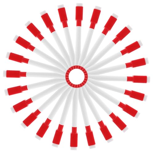 SECFOU 50 Stück Magnetische Trockenlöschmarker Rot mit Radiergummi Kappe Spitze für Schule Büro und Zuhause Einfach Abwischbar für Kühlschrankkalender und Notizen SECFOU 50 Stück Magnetische Trockenlöschmarker Rot mit Radiergummi Kappe Spitze für Schule Büro und Zuhause Einfach Abwischbar für Kühlschrankkalender und Notizen von SECFOU