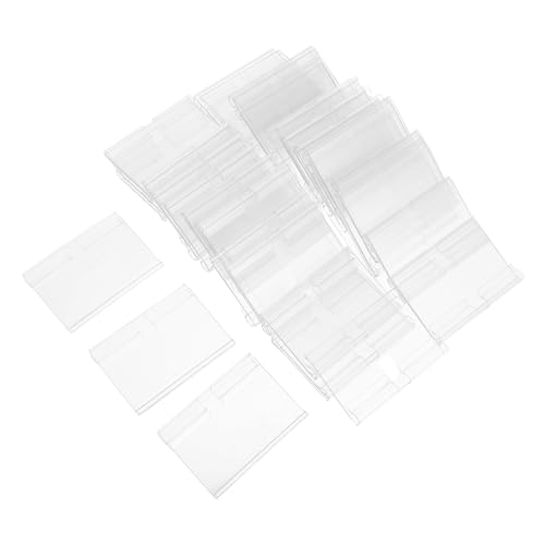 SECFOU 60 Sets Durchsichtiger Etikettenhalter Aus Kunststoff Etikettenklammern Für Körbe Durchsichtige Etiketten Aus Kunststoff Für Körbe Etikettenhalter Für Körbe Etikettenhalter SECFOU 60 Sets Durchsichtiger Etikettenhalter Aus Kunststoff Etikettenklammern Für Körbe Durchsichtige Etiketten Aus Kunststoff Für Körbe Etikettenhalter Für Körbe Etikettenhalter von SECFOU