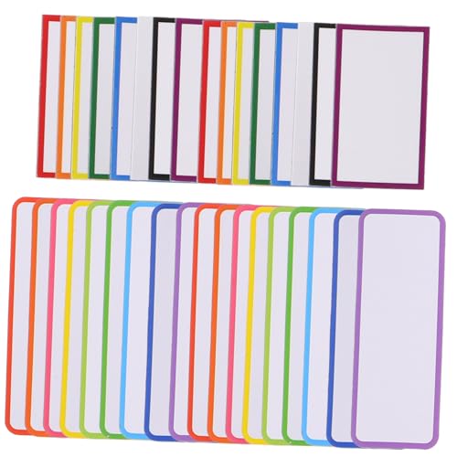 SECFOU Magnetische Etikettenaufkleber 67 Stück Farbige Memo-tags Trocken Abwischbare Für Whiteboards Kühlschrankmagnet Aufgabenmarker von SECFOU